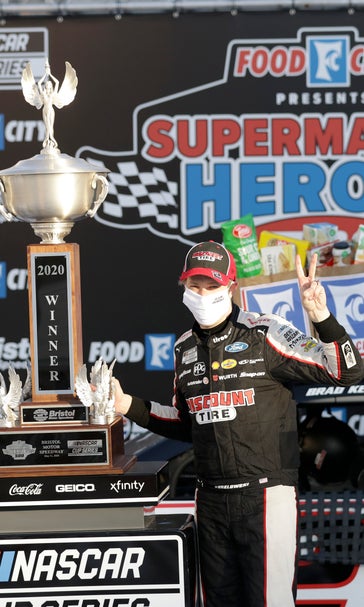 Another win falls into Keselowski's lap in final moments